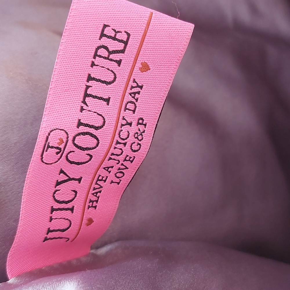 Juicy Couture lux leather tote Gen 1 ๐๐๐๐ - Picture 9 of 17